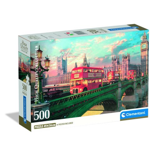 Clementoni Westminster Bridge dėlionė, 500 detalių