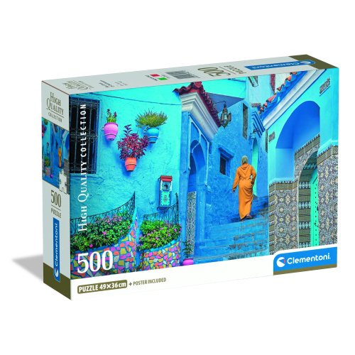 Clementoni Blue Street dėlionė, 500 detalių