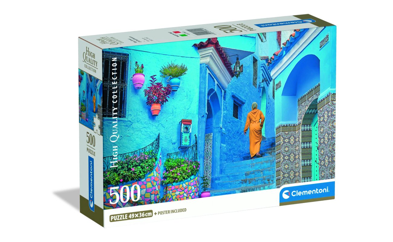 Clementoni Blue Street Puzzle, 500 gabaliņi