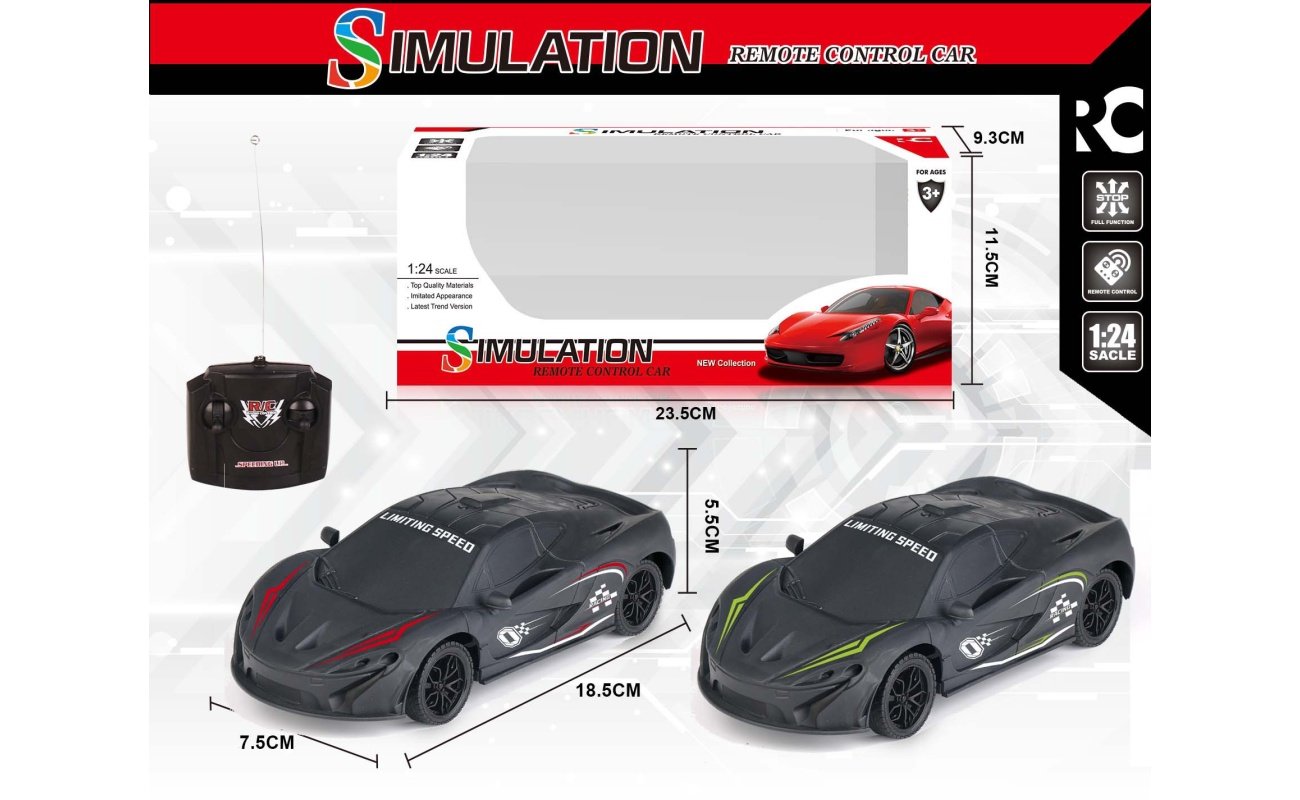 R/C sportinė mašina 1:24