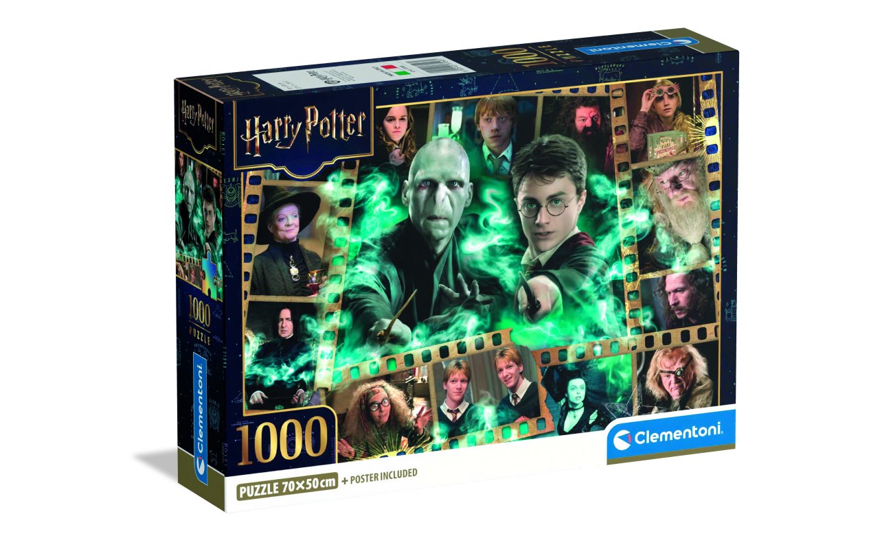 Clementoni Harry Potter dėlionė, 1000 detalių