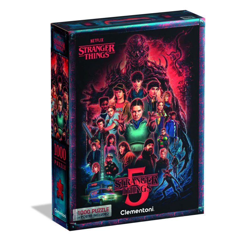 Clementoni dėlionė „Stranger Things“ 1000 detalių