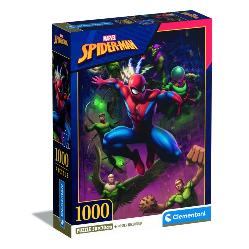 Clementoni Spider-Man dėlionė, 1000 detalių