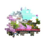 Clementoni Himeji Castle in Spring dėlionė, 1000 detalių