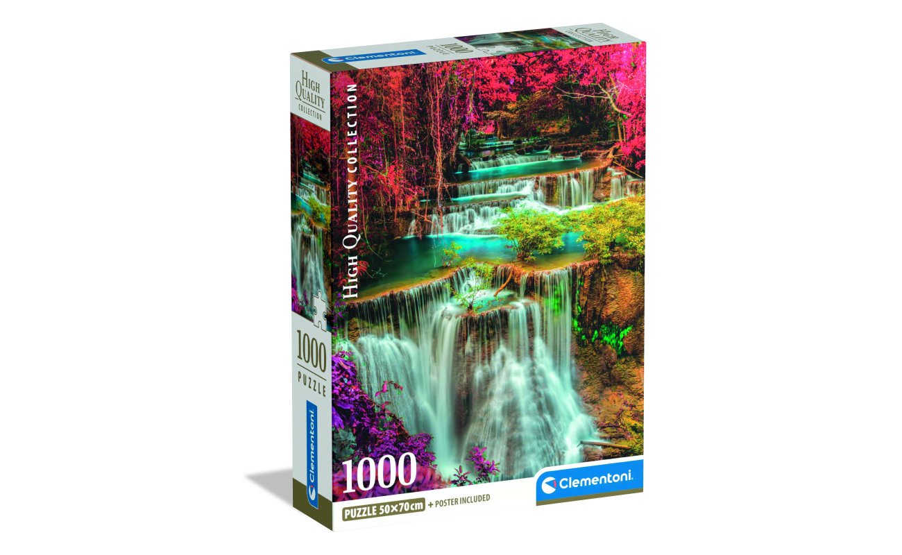 Clementoni Colourful Thai Falls dėlionė, 1000 detalių