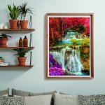 Clementoni Colourful Thai Falls dėlionė, 1000 detalių