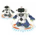 Interaktyvus šokantis robotas su šviesomis ir muzika
