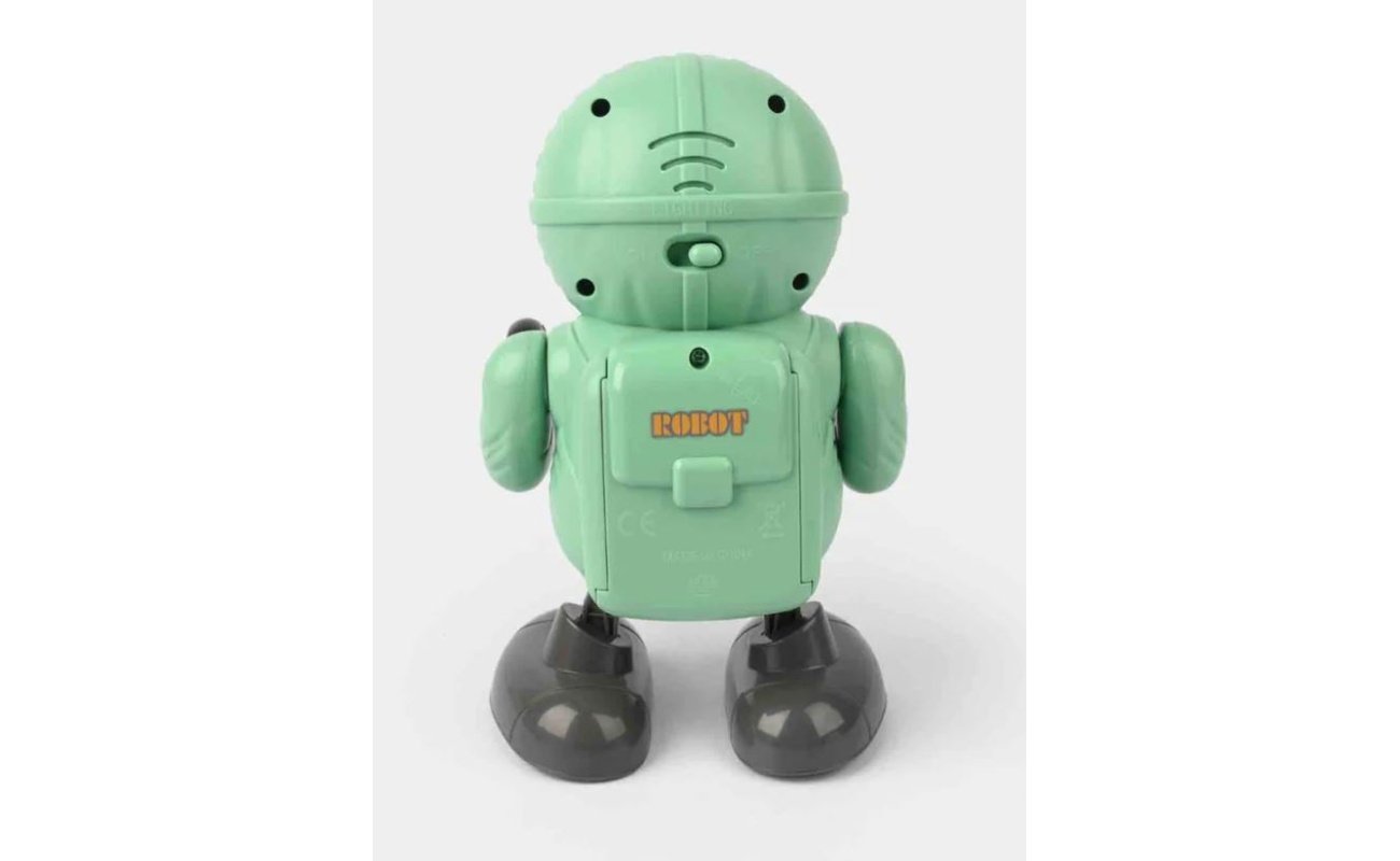 Šokantis muzikinis robotas su šviesomis