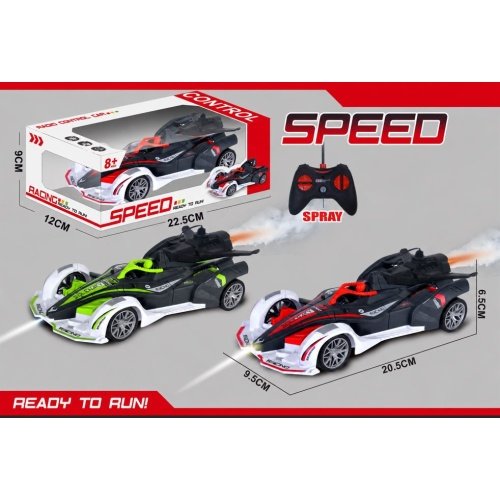R/C sportinė mašina su garų efektu