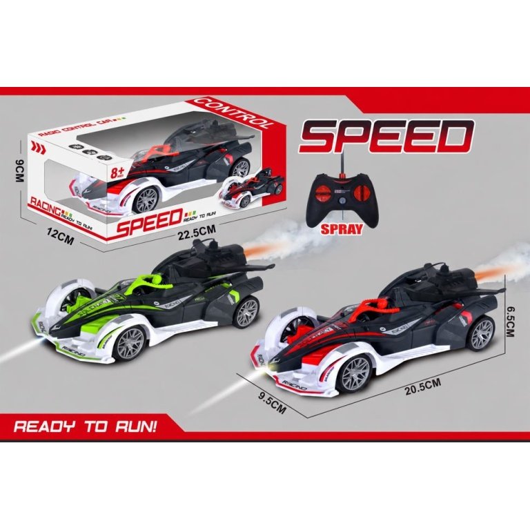 R/C sportinė mašina su garų efektu