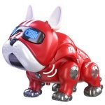 Robotas šuniukas su šviesomis ir garsais