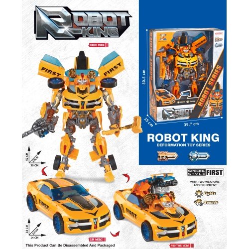 Robotas transformeris „Robot King“