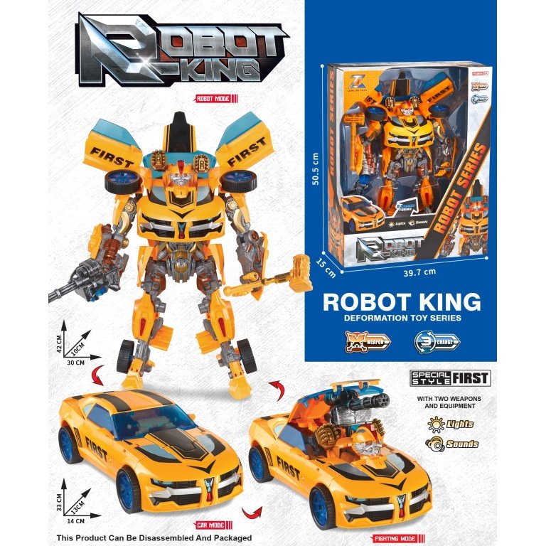 Robotas transformeris „Robot King“
