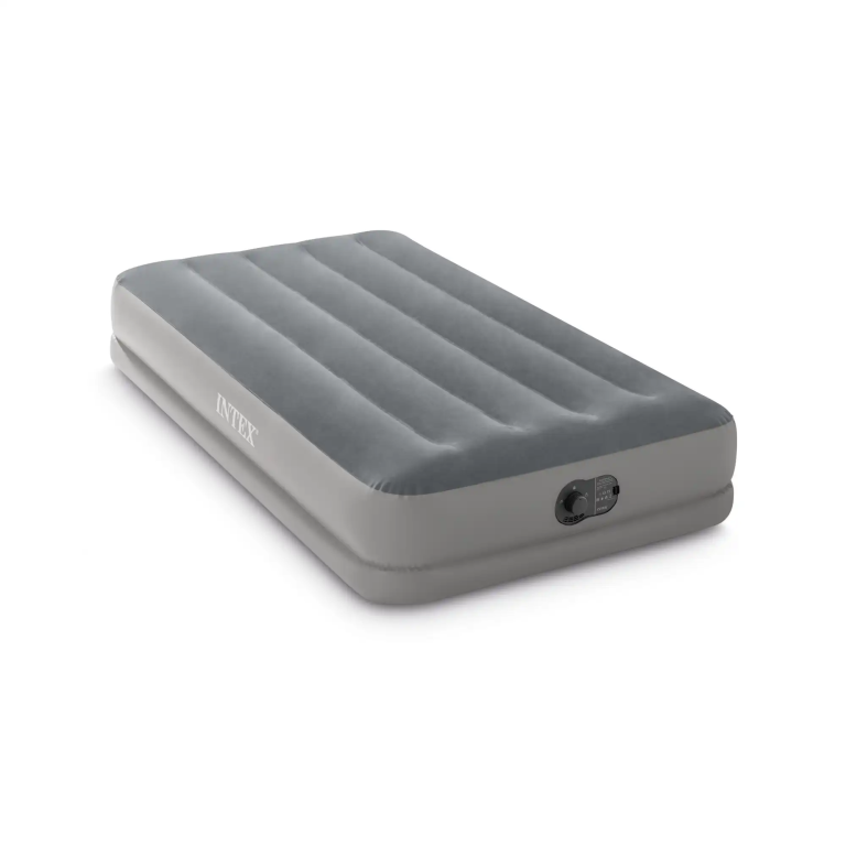 Pripučiamas čiužinys Intex Twin Prestige Mid-Rise su USB pompa 99×191×30 cm
