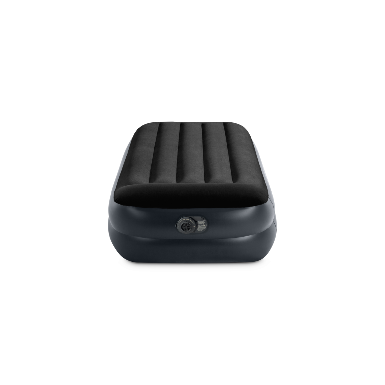 Pripučiamas čiužinys Intex Twin Dura-Beam Plus Pillow Rest Raised su integruota pompa 99×191×42 cm