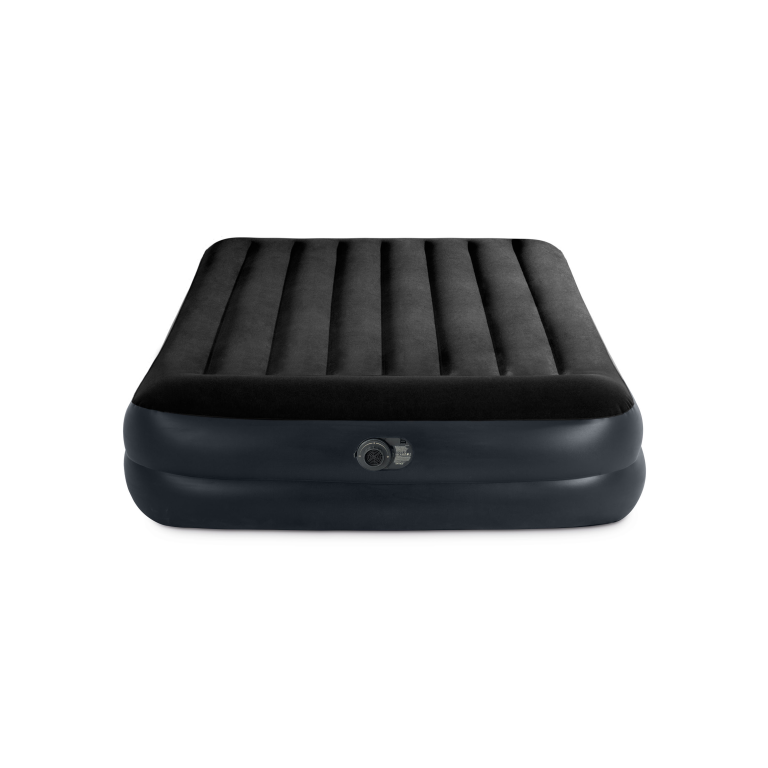 Pripučiamas čiužinys su integruota pagalve INTEX Queen Dura-Beam Pillow Rest Raised, Airbed 152x203x42cm