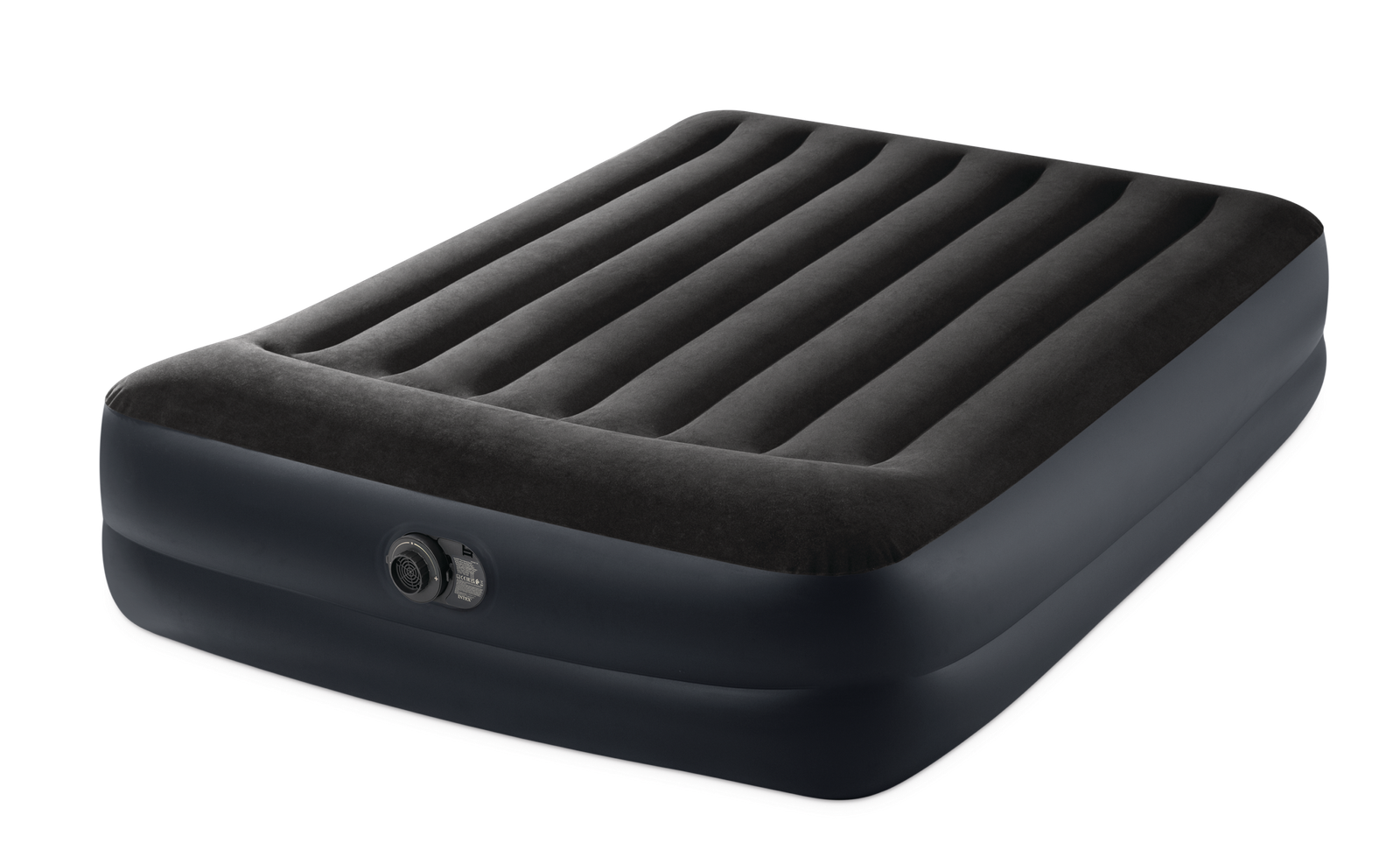 64124 ciuzinys 2 Pripučiamas čiužinys su integruota pagalve INTEX Queen Dura-Beam Pillow Rest Raised, Airbed 152x203x42cm