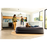 Pripučiamas čiužinys su integruota pagalve INTEX Queen Dura-Beam Pillow Rest Raised, Airbed 152x203x42cm