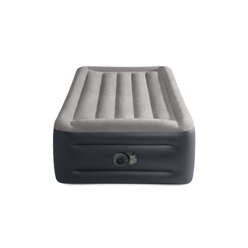 Pripučiamas čiužinys su integruota pagalve INTEX Twin Dura-Beam Deluxe Pillow Rest, Airbed 99x191x42cm