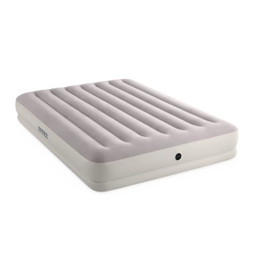 Pripučiamas čiužinys Intex Queen Prestige Mid-Rise su USB pompa 152×203×30 cm