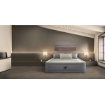 Pripučiamas čiužinys INTEX Queen PremAire I su integruota elektrine pompa, 152×203×46 cm