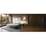 Pripučiamas čiužinys INTEX Queen PremAire I su integruota elektrine pompa, 152×203×46 cm