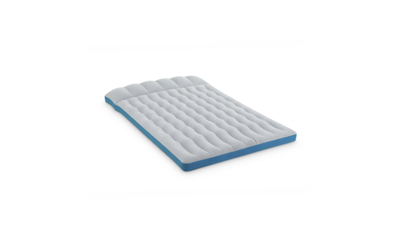 Stovyklavimo čiužinys INTEX Camping Mat, 127×193×17 cm su integruota pagalve