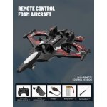 RC dronas „Thunder“ iš putplasčio su pulteliu, 2.4 GHz